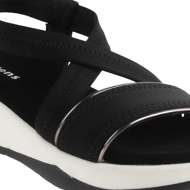 Kittens Girls Black Casual Sandals (SKU: 78-43-11-31)