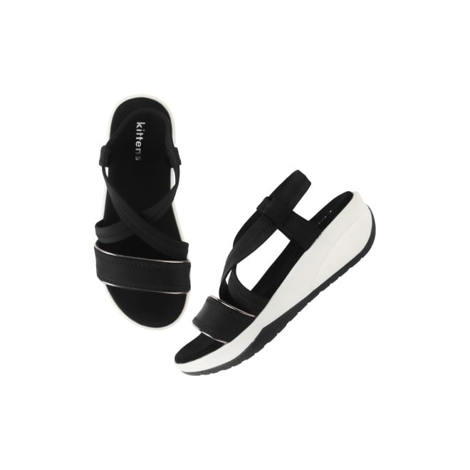 Kittens Girls Black Casual Sandals (SKU: 78-43-11-31)