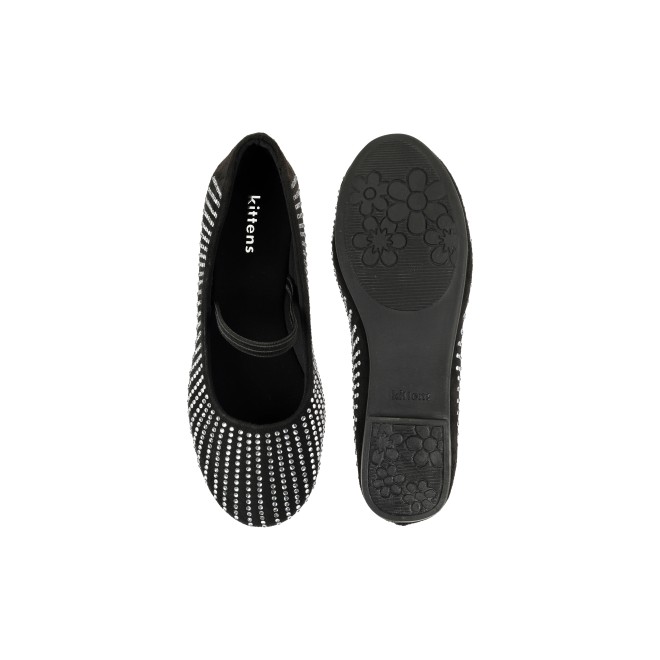 Kittens Girls Black Casual Ballerinas (SKU: 78-48-11-30)