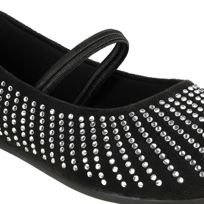 Kittens Girls Black Casual Ballerinas (SKU: 78-48-11-30)