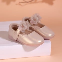 Girls Pink Casual Ballerinas