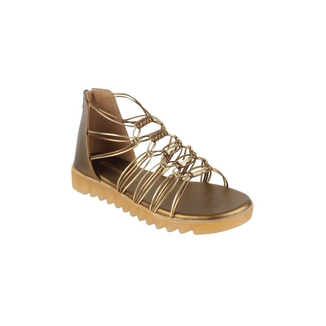 Kittens Girls Antic-gold Casual Sandals