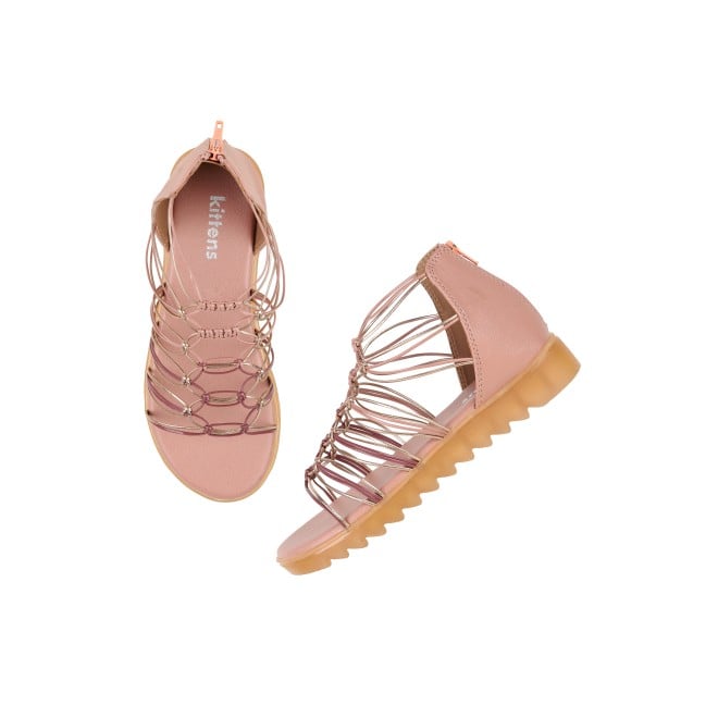 Kittens Girls Pink Casual Sandals (SKU: 78-5-24-30)