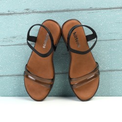Girls Black Casual Sandals
