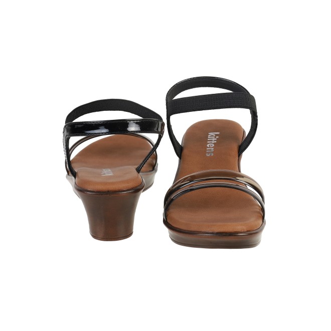 Kittens Girls Black Casual Sandals (SKU: 78-56-11-31)