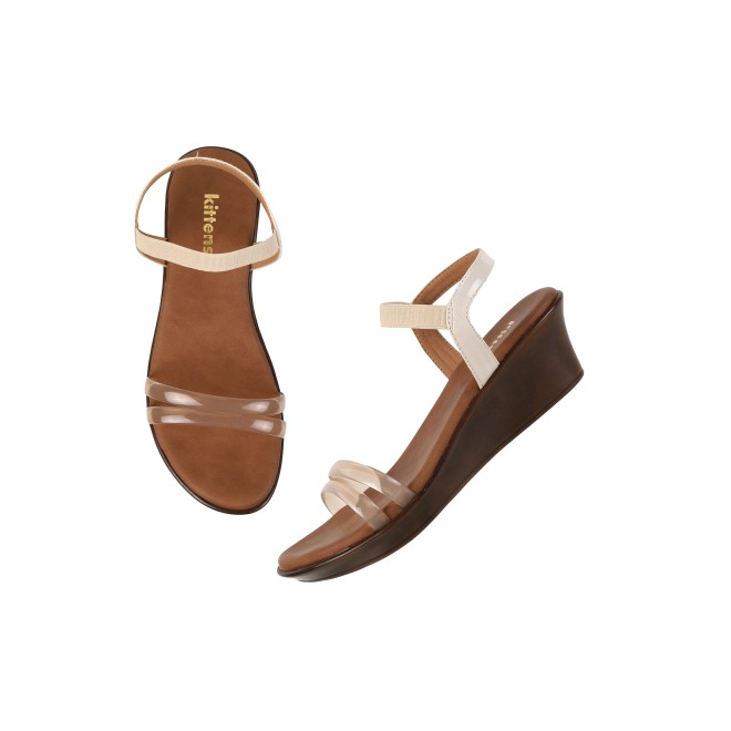 Kittens Girls Beige Casual Sandals (SKU: 78-56-20-30)