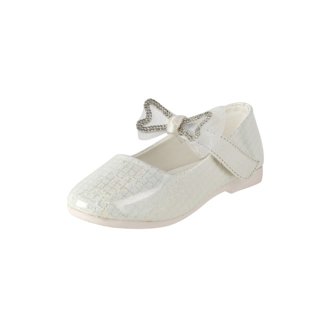 Kittens Girls White Casual Ballerinas (SKU: 78-5641-16-25)