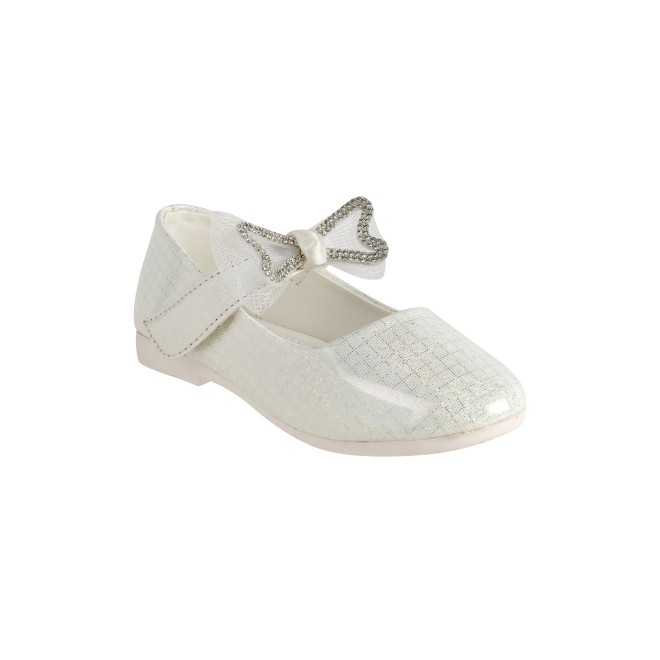 Kittens Girls White Casual Ballerinas (SKU: 78-5641-16-25)