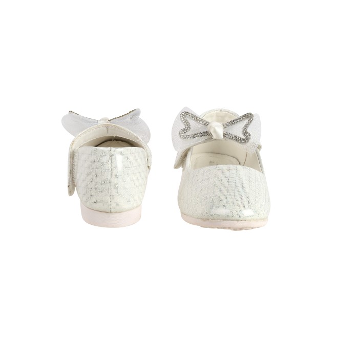 Kittens Girls White Casual Ballerinas (SKU: 78-5641-16-25)