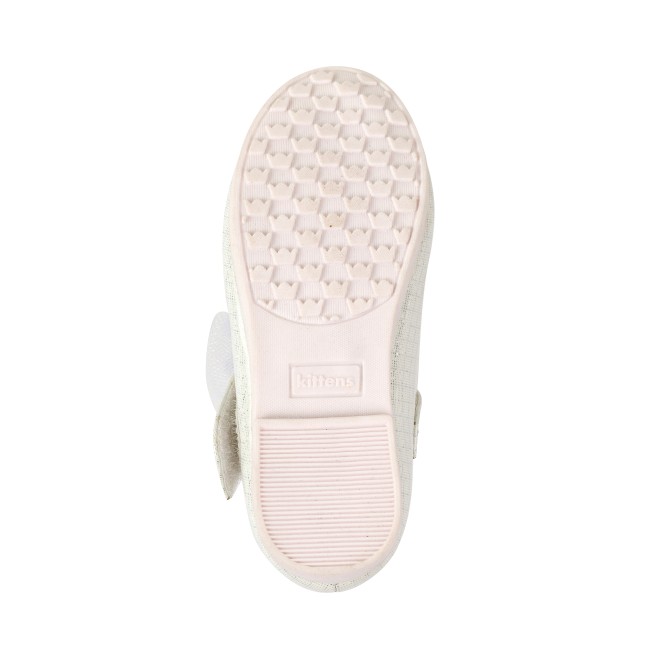 Kittens Girls White Casual Ballerinas (SKU: 78-5641-16-25)