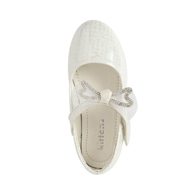 Kittens Girls White Casual Ballerinas (SKU: 78-5641-16-25)