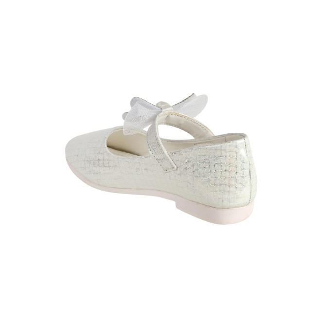 Kittens Girls White Casual Ballerinas (SKU: 78-5641-16-25)