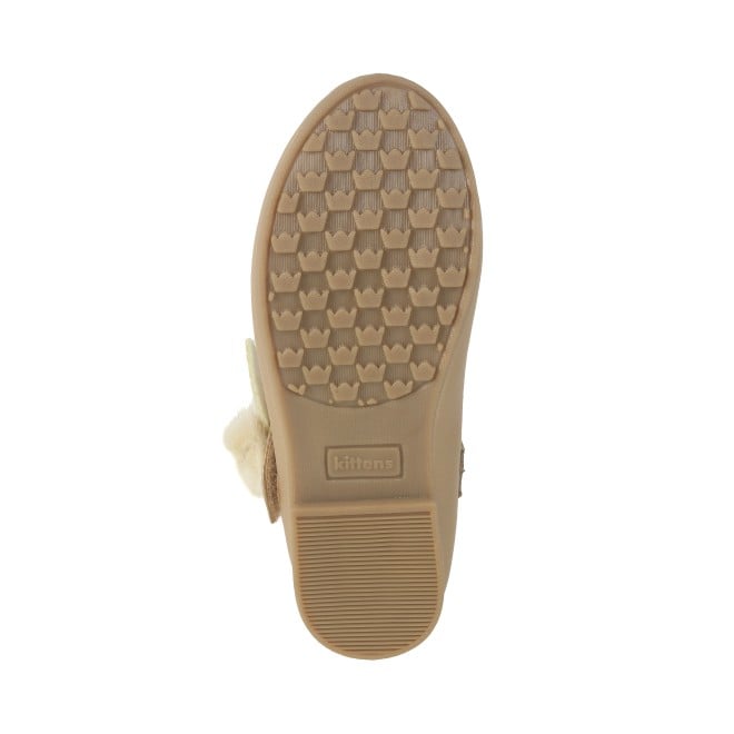 Kittens Girls Gold Casual Ballerinas (SKU: 78-5654-15-25)