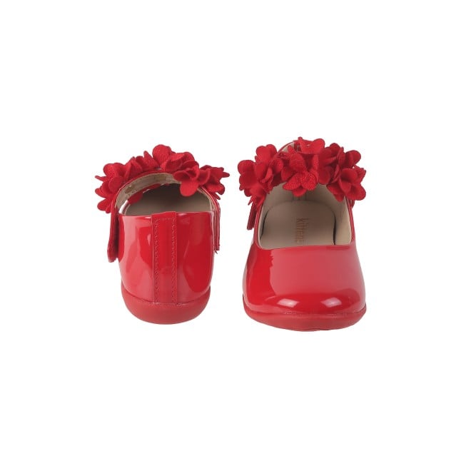 Kittens Girls Red Formal Ballerinas (SKU: 78-5665-18-25)