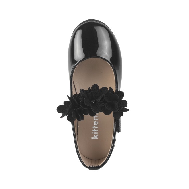 Kittens Girls Black-pat Formal Ballerinas (SKU: 78-5665-31-25)