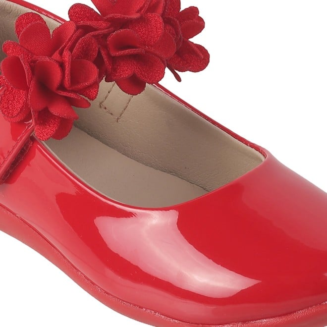 Kittens Girls Red Formal Ballerinas (SKU: 78-5665-18-25)