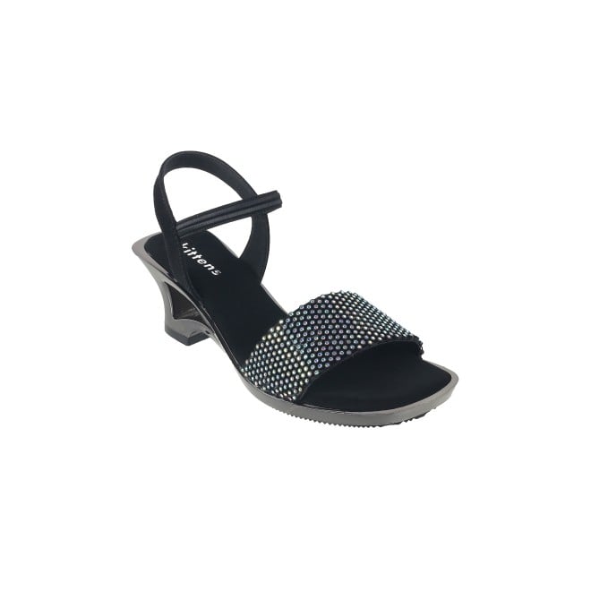 Kittens Girls Black Formal Sandals