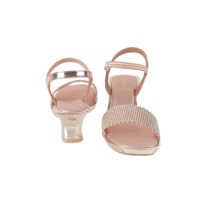 Kittens Girls Rose-gold Formal Sandals (SKU: 78-57106-52-30)