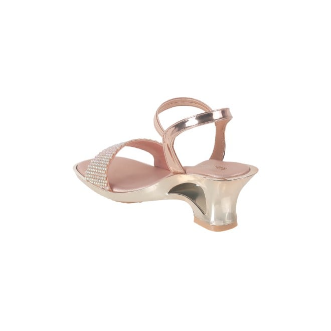Kittens Girls Rose-gold Formal Sandals (SKU: 78-57106-52-30)