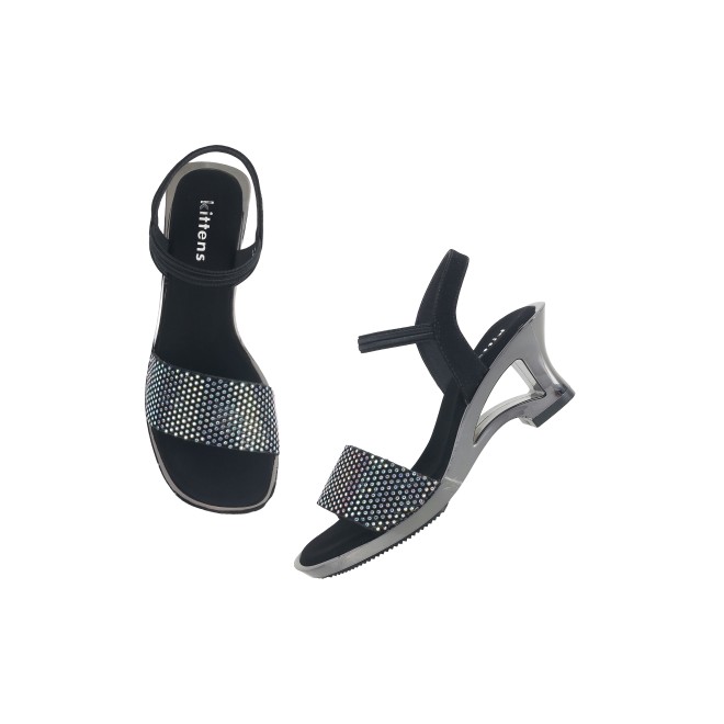 Kittens Girls Black Formal Sandals (SKU: 78-57106-11-30)