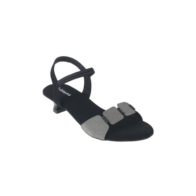 Kittens Girls Black Formal Sandals
