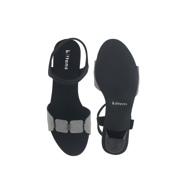 Kittens Girls Black Formal Sandals (SKU: 78-57112-11-32)