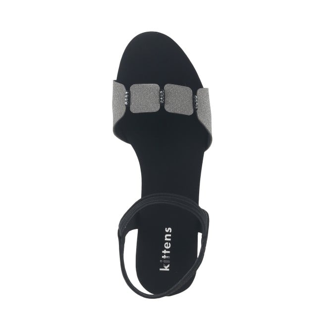 Kittens Girls Black Formal Sandals (SKU: 78-57112-11-32)