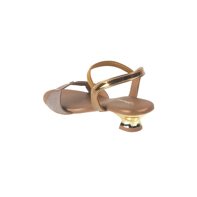 Kittens Girls Antic-gold Formal Sandals (SKU: 78-57112-28-33)