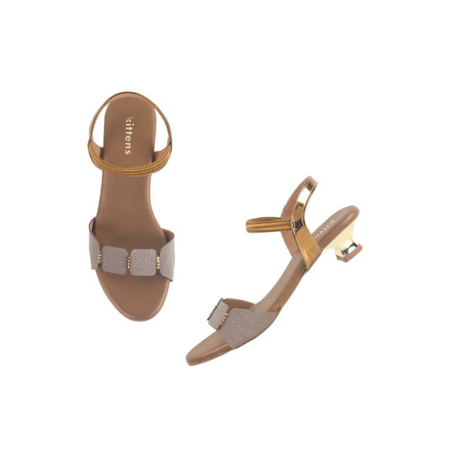 Kittens Girls Antic-gold Formal Sandals (SKU: 78-57112-28-33)