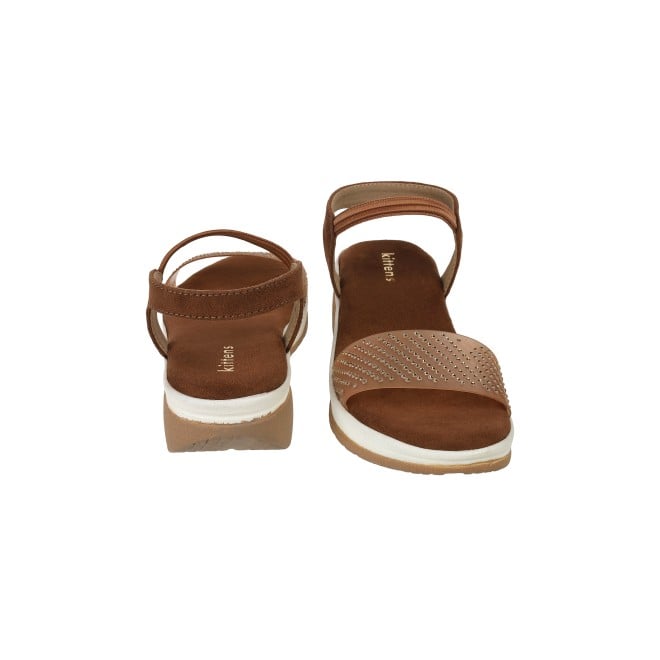 Kittens Girls Tan Casual Sandals (SKU: 78-5721-23-30)