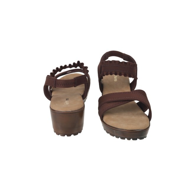 Kittens Girls Brown Casual Sandals (SKU: 78-5733-12-31)