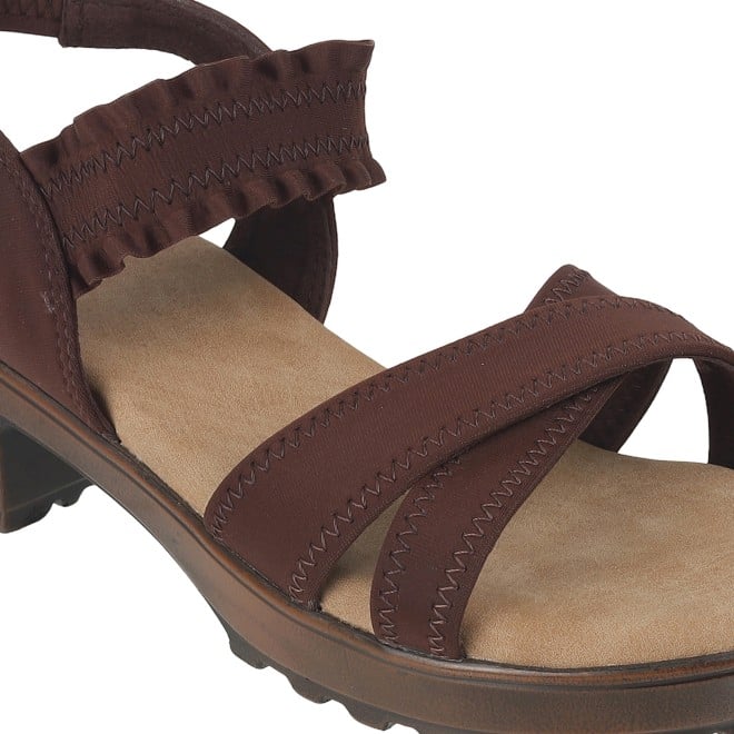 Kittens Girls Brown Casual Sandals (SKU: 78-5733-12-31)