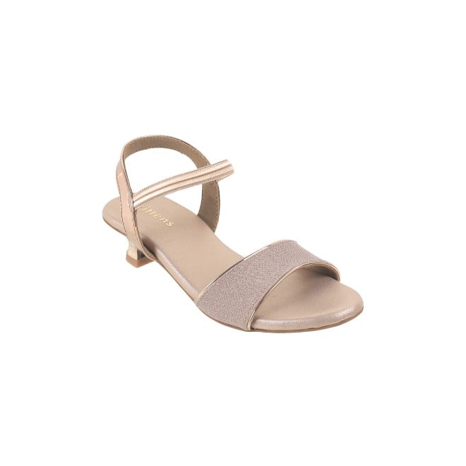 Kittens Girls Rose-gold Formal Sandals