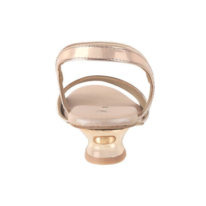 Kittens Girls Rose-gold Formal Sandals (SKU: 78-5740-52-31)