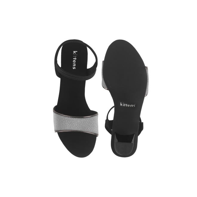 Kittens Girls Black Formal Sandals (SKU: 78-5740-11-30)