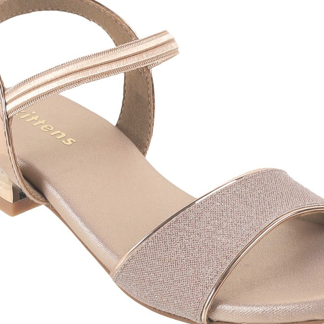Kittens Girls Rose-gold Formal Sandals (SKU: 78-5740-52-31)