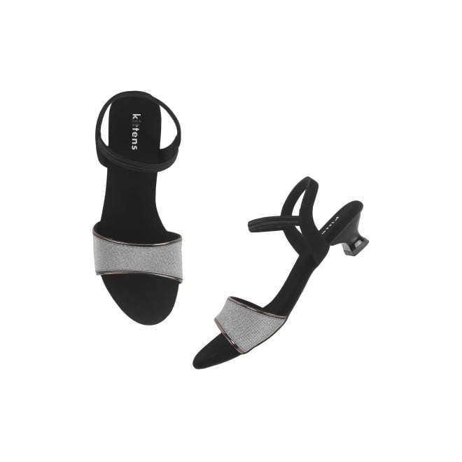 Kittens Girls Black Formal Sandals (SKU: 78-5740-11-30)