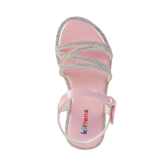 Kittens Girls Pink Casual Sandals (SKU: 78-5788-24-25)