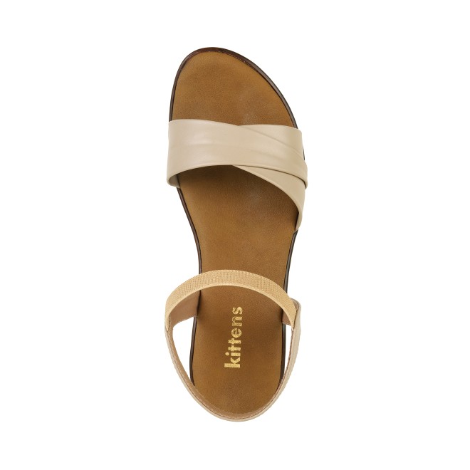 Kittens Girls Beige Casual Sandals (SKU: 78-58-20-30)