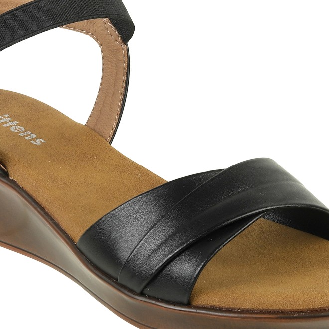 Kittens Girls Black Casual Sandals (SKU: 78-58-11-30)