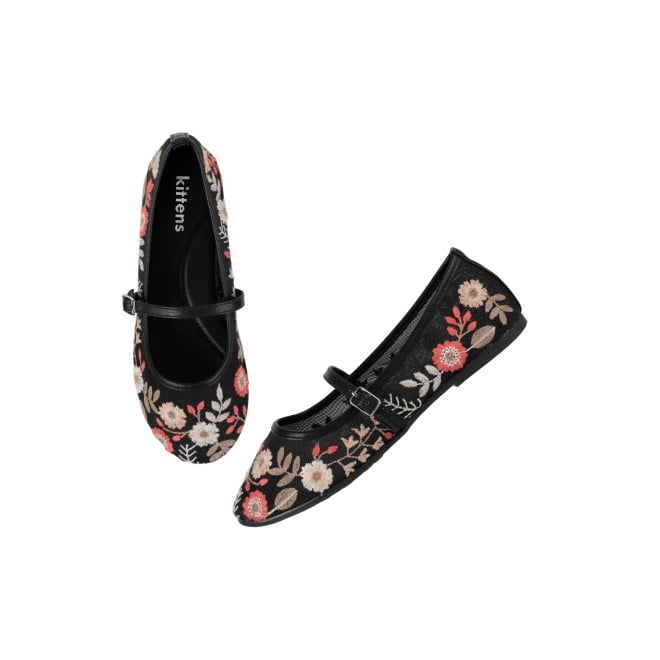 Kittens Girls Black Casual Ballerinas (SKU: 78-67-11-30)