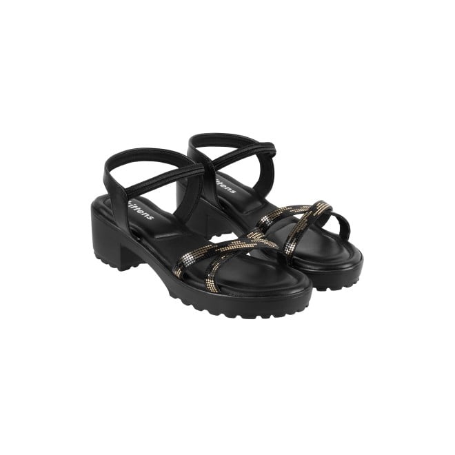 Kittens Girls Black Casual Sandals (SKU: 78-69-11-31)