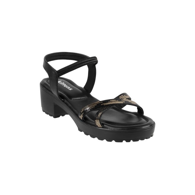 Kittens Girls Black Casual Sandals (SKU: 78-69-11-31)