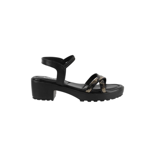 Kittens Girls Black Casual Sandals (SKU: 78-69-11-31)