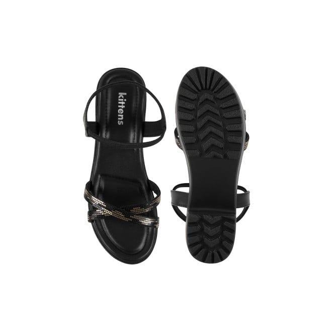 Kittens Girls Black Casual Sandals (SKU: 78-69-11-31)