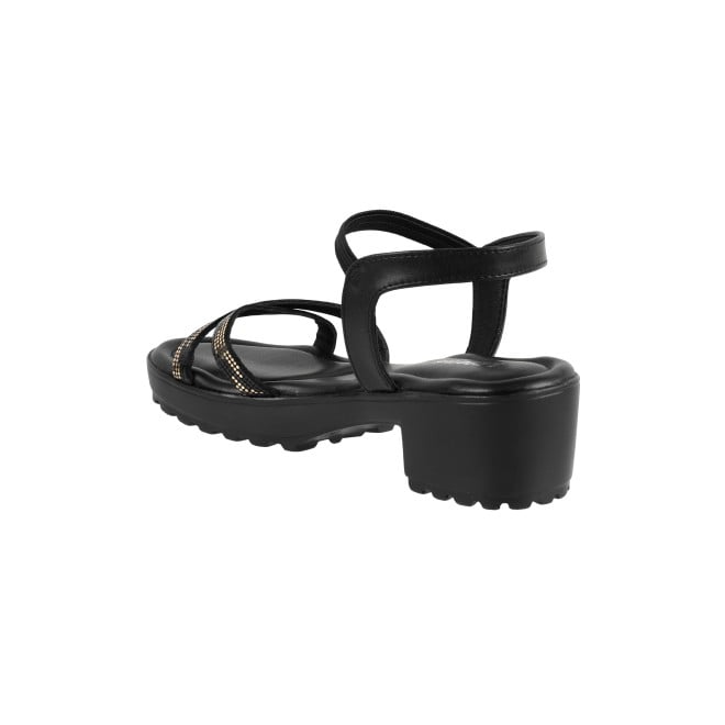 Kittens Girls Black Casual Sandals (SKU: 78-69-11-31)