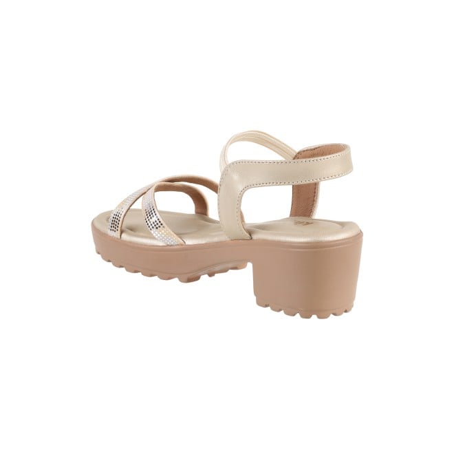 Kittens Girls Gold Casual Sandals (SKU: 78-69-15-31)