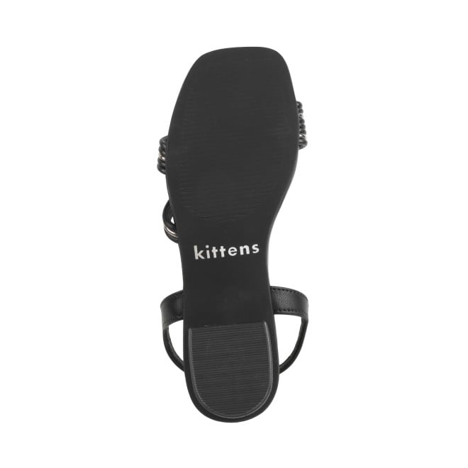 Kittens Girls Black Casual Sandals (SKU: 78-70-11-31)