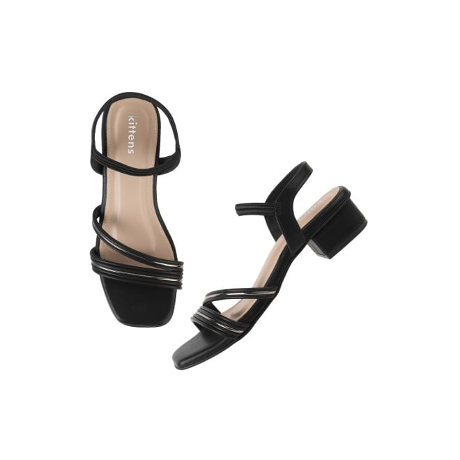 Kittens Girls Black Casual Sandals (SKU: 78-70-11-31)