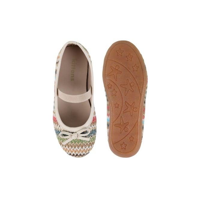 Kittens Girls Beige Casual Ballerinas (SKU: 78-72-20-25)
